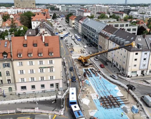 Ankauf eines Grundstückes in Laim für bis zu 100 Wohnungen
